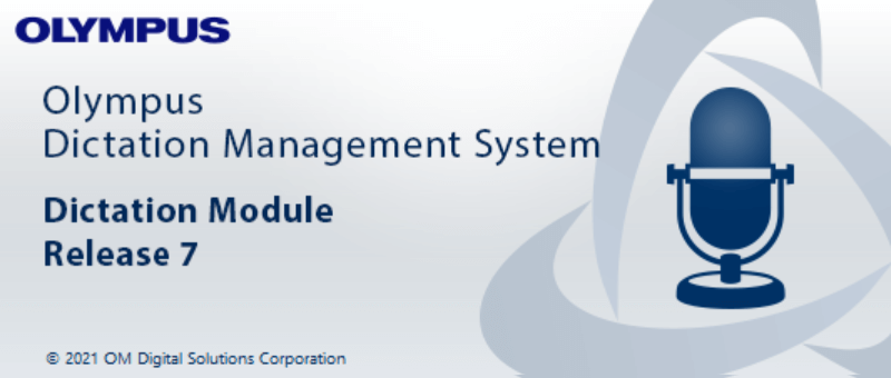 Olympus Dictation Management System Logo -
